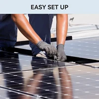 RVPOZWER 300W haute efficacité 25% panneau solaire 10BB cellule de type N pour les applications de camping-car sur le toit de la maison et hors réseau 5