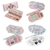Flower Knows Series Shell Strawberry Angel Moonlight Mermaid Jewel Eyeshadow Palette 5 Colors Pearlescent Mashed Potatoes
