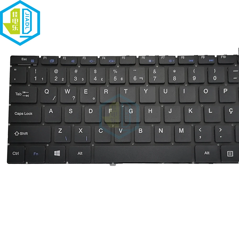 Russo Latino Brasil Teclado do Portátil para Evoo Evc1562 Evc1561 Evc156-2bk Evc156-1bk Evc156 Teclados Teclados Nova Marca us ru - Imagem 4