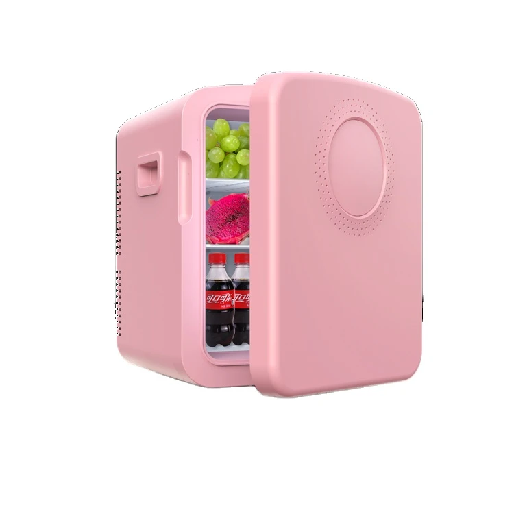 

12L Custom portable home cosmetic makeup office refrigerator beauty 12v camping portable cooler mini nightstand fridge