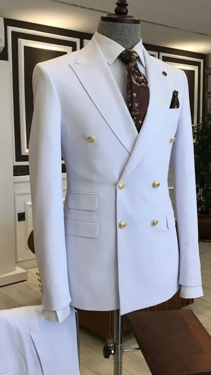 Tervező Vörös biliárdgolyó Rózsi Fehérítőszer Csúcsos Hajtóka férfiak suits Kontra Hasas Vall vmire esküvői groomsman tuxedos báli suits számára férfiak