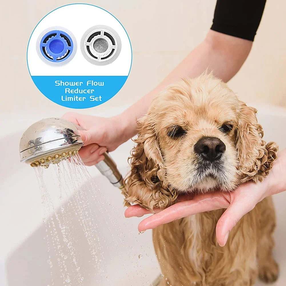 

Flow Reducer Limiter Shower Adapter Water Saving 6 8 L/Min Flow Regulator Restrictor Shower Hose Washer High Quality