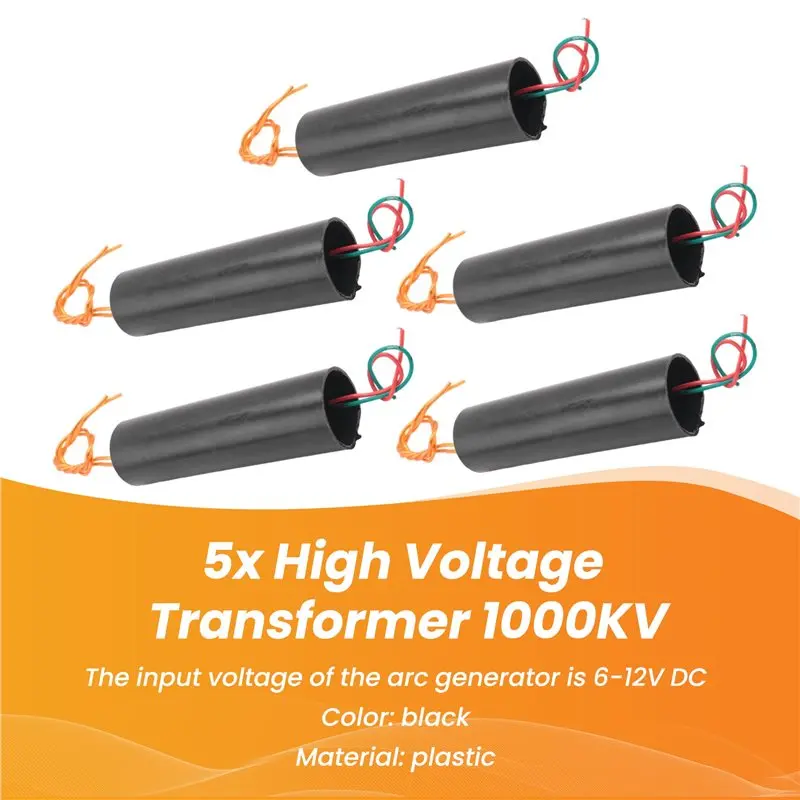A24F-고전압 발생기 DC 6-12V 1000KV 부스트 스텝업 인버터 아크 펄스 발생기 전원 모듈