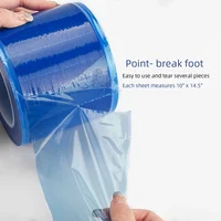 1200pcs Waterproof Tattoo Barrier Film Pro Disposable Tattoo Clear Wrap Membrane Anti-fouling Film Adhesive Bandage 10x15cm 1