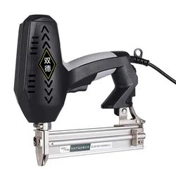 Pistola de clavos eléctrica 2 en 1, 2250W, clavo recto F10F15F20F25F30, 413/416/419/422 con resistencia ajustable