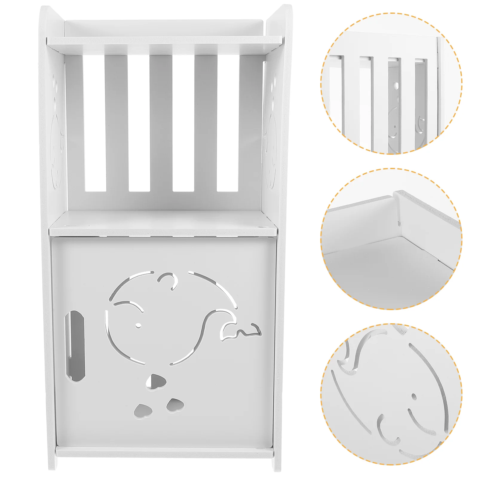 

Bedside Table Simple Modern Mini Storage Small Bedroom Furniture Tiny Tables Whale End for Home Decor Wooden Baby