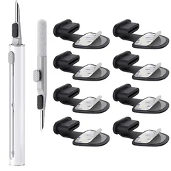 Universal USB and Lightning Port Dust Protector Set - Anti - Dust Plug (Type - C 8Pcs and Pen)