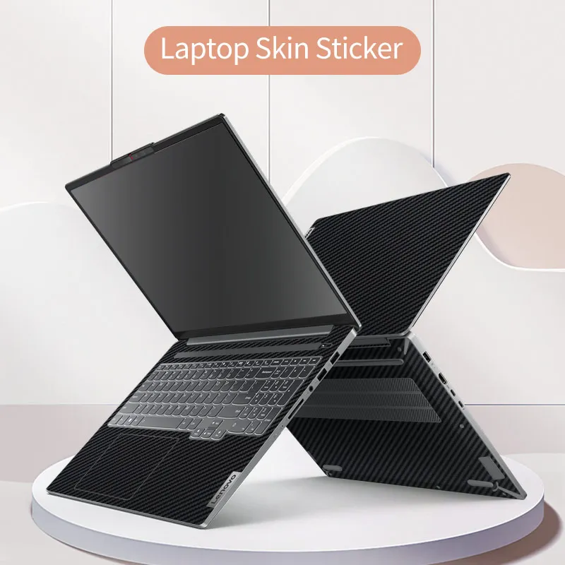Laptop Adesivos para Lenovo Peles Monocromáticas Capa Material Pvc 2023 Ideapad Pro Slim 14 16 Polegadas Irh8 Abr8 Iah8 Irl8 - Imagem 3