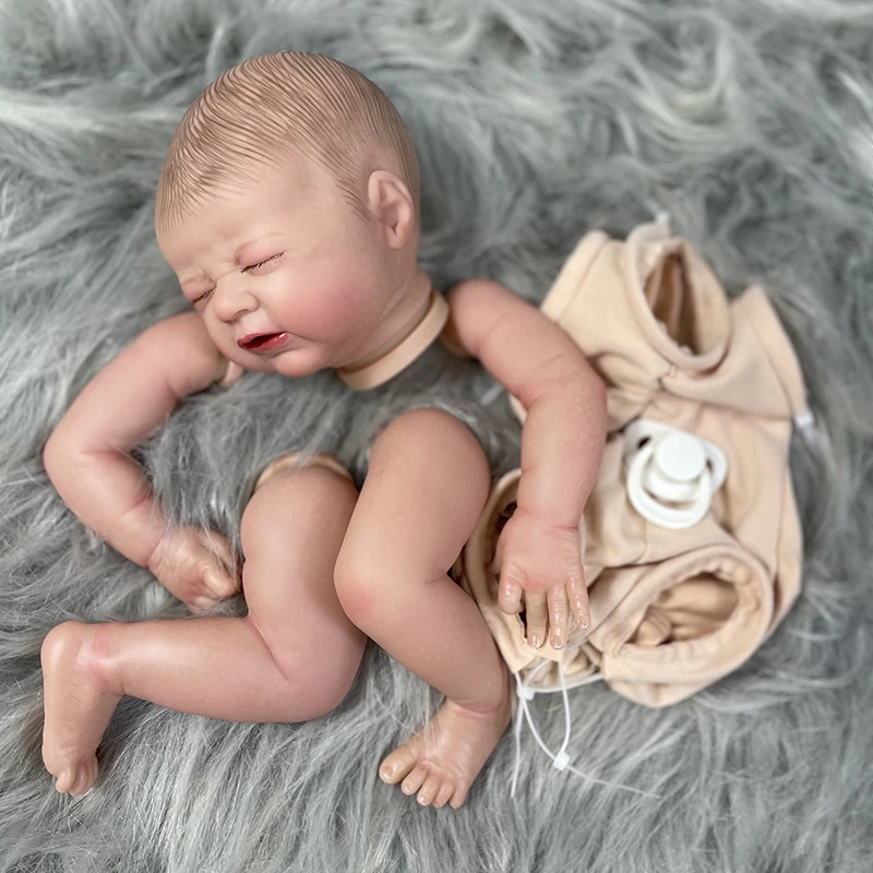21Inch Already Painted Reborn Doll Kit Odessa with Cloth Body