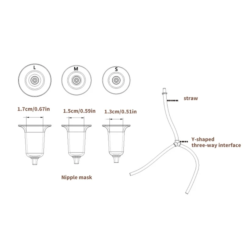 9 Gear Nipple Pump Electric Nipple Corrector Portable Inverted Nipple Puller Rechargeable Sunken Nipple Puller for Women 5