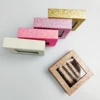 Wholesale DIY Cluster Lash Box Case With Diamond Handleaux Cils 25mm Lash Boxes Eyelash Packaging Box Magnetic Square Case Bulk 4