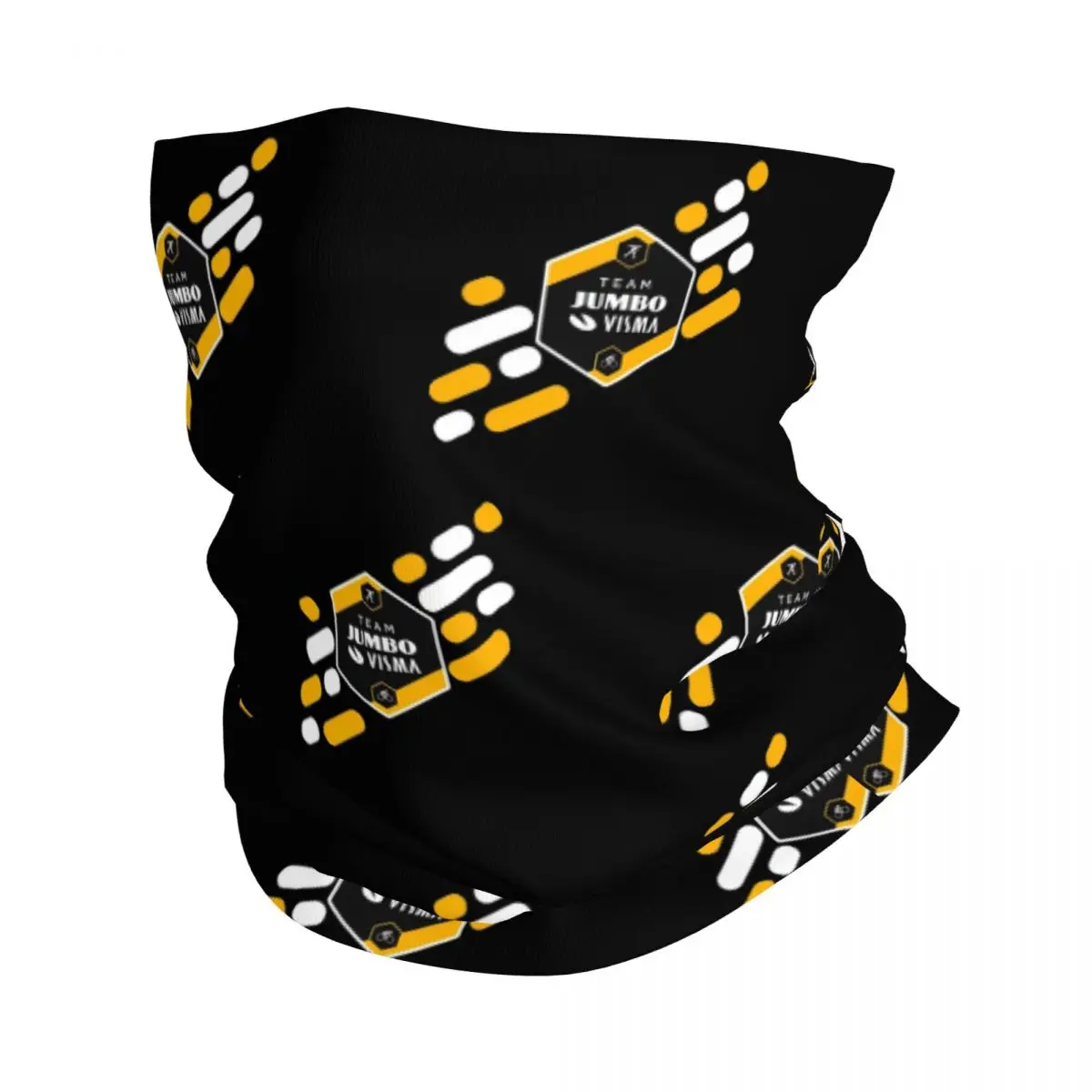 

Jumbo Visma Bicycle Racing Bandana Neck Gaiter Balaclavas Mask Scarf Multi-use Cycling Running for Men Women Adult Breathable