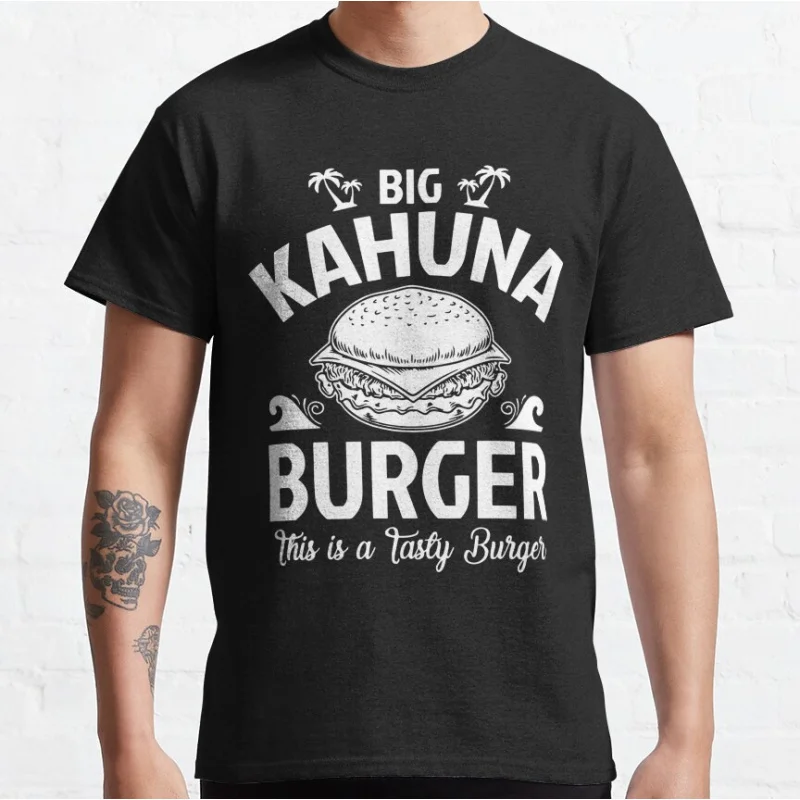 Burger Beautiful Pulp Fiction Say What One More Time Geschenk für Fans Liebhaber Film Bestes Aktionsgeschenk T-Shirt große Erwachsene Tops