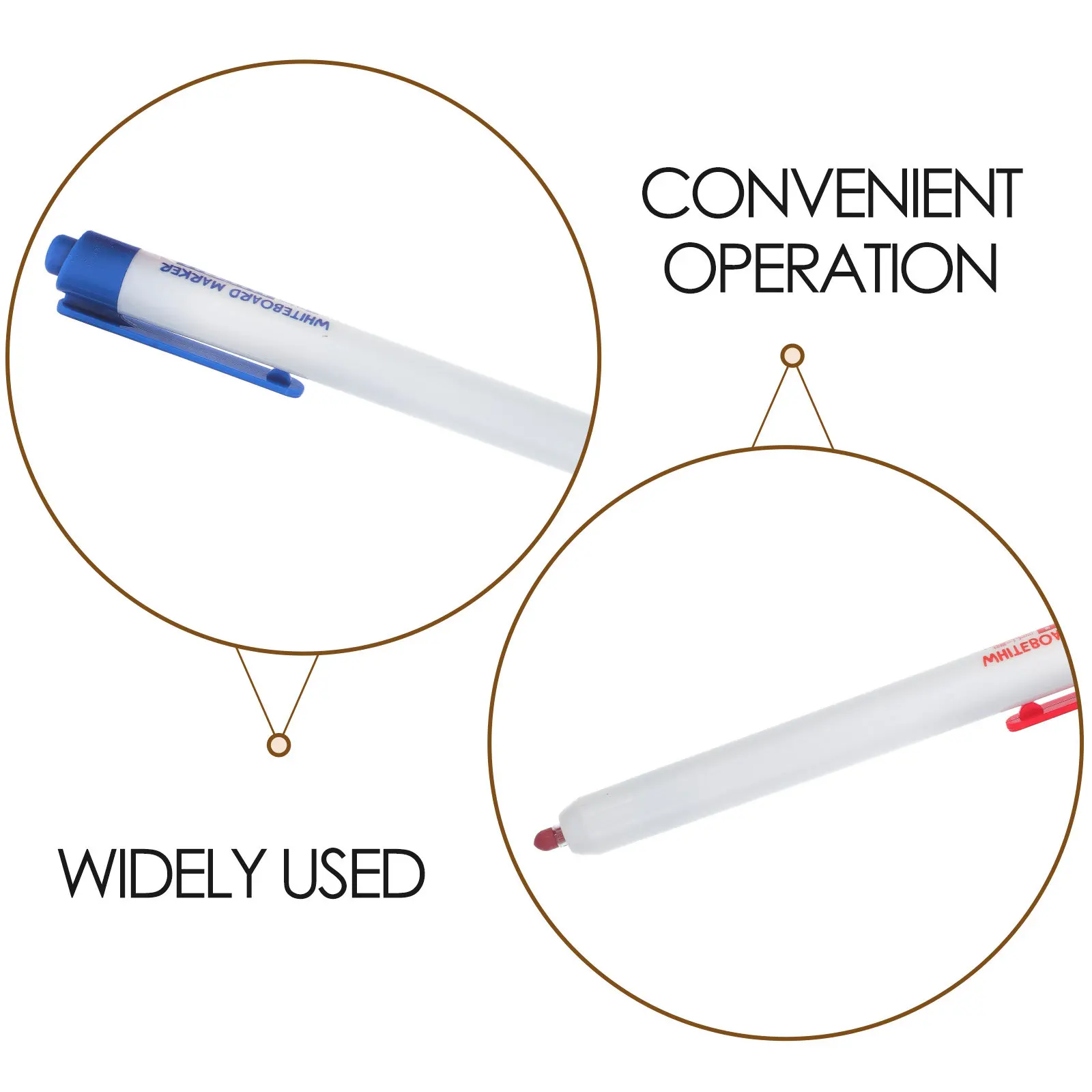 12Pcs 화이트 보드 마커 지울 수있는 건식 지우기 펜 홈 오피스 학교 사용을위한 고급 팁 다목적 마커 휴대용 창의적 글쓰기