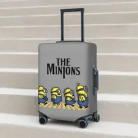 Minions The Rise Of Gru Walk Suitcase Cover Fun Cartoon Business Protection Luggage Accesories Vacation 1