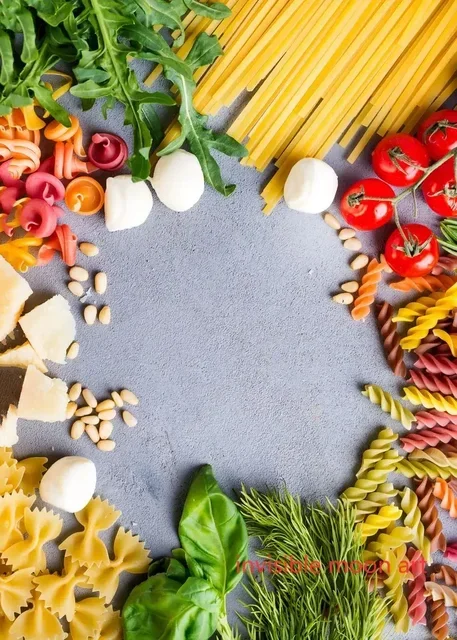 thumbnail image 1 of Póster de arte de comida gourmet, lienzo, frutas, granos de café, especias, queso, pasta, pizza, carne, cocina, cafetería, decoración del hogar, impresiones artísticas de pared, 1 of 5