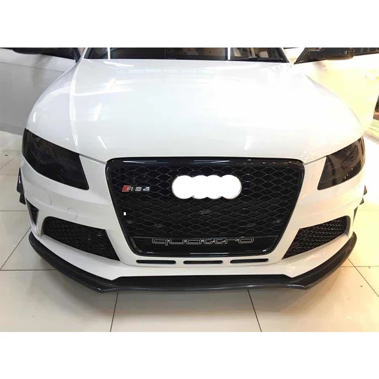 아우디스 RS4 그릴 2008-2012 용 쿼트로 전면 그릴, 자동차 부품, A4 개조, RS4 B8 바디 키트