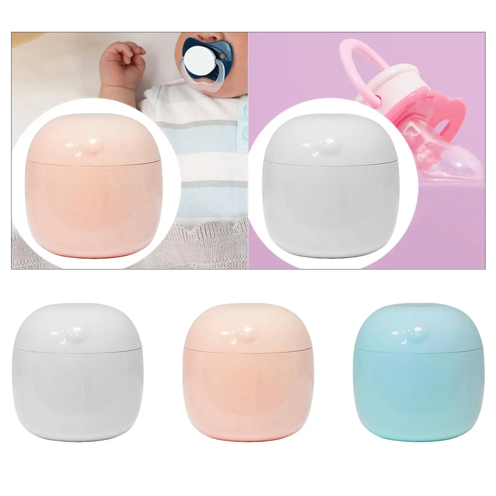 UV Light Sanitizer Box Mini Ultraviolet LED Baby Gift Portable Pacifier Sterilizer for Pacifier Toothbrush Jewelry Earphone