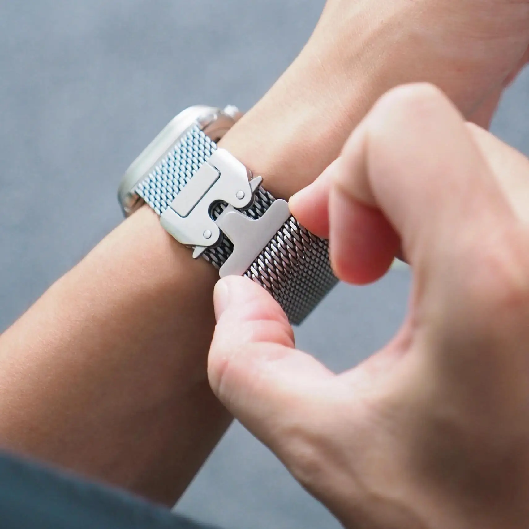 Titanium Milanese Loop Watch Straps - Premium Design