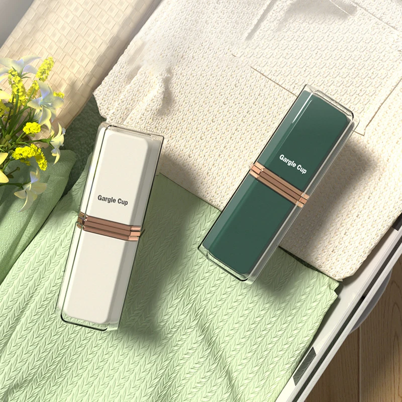 Luxury Travel Wash Cup Portable Toothpaste Toothbrush Storage Box Organizer Tooth Brush Holder Container Bathroom_voghion.com