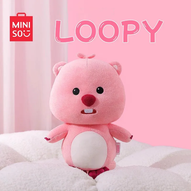 

MINISO Kawaii Loopy Cartoon Doll Sitting Pendant Doll Cute Pendant Keychain Decoration Schoolbag Decoration Christmas Gifts