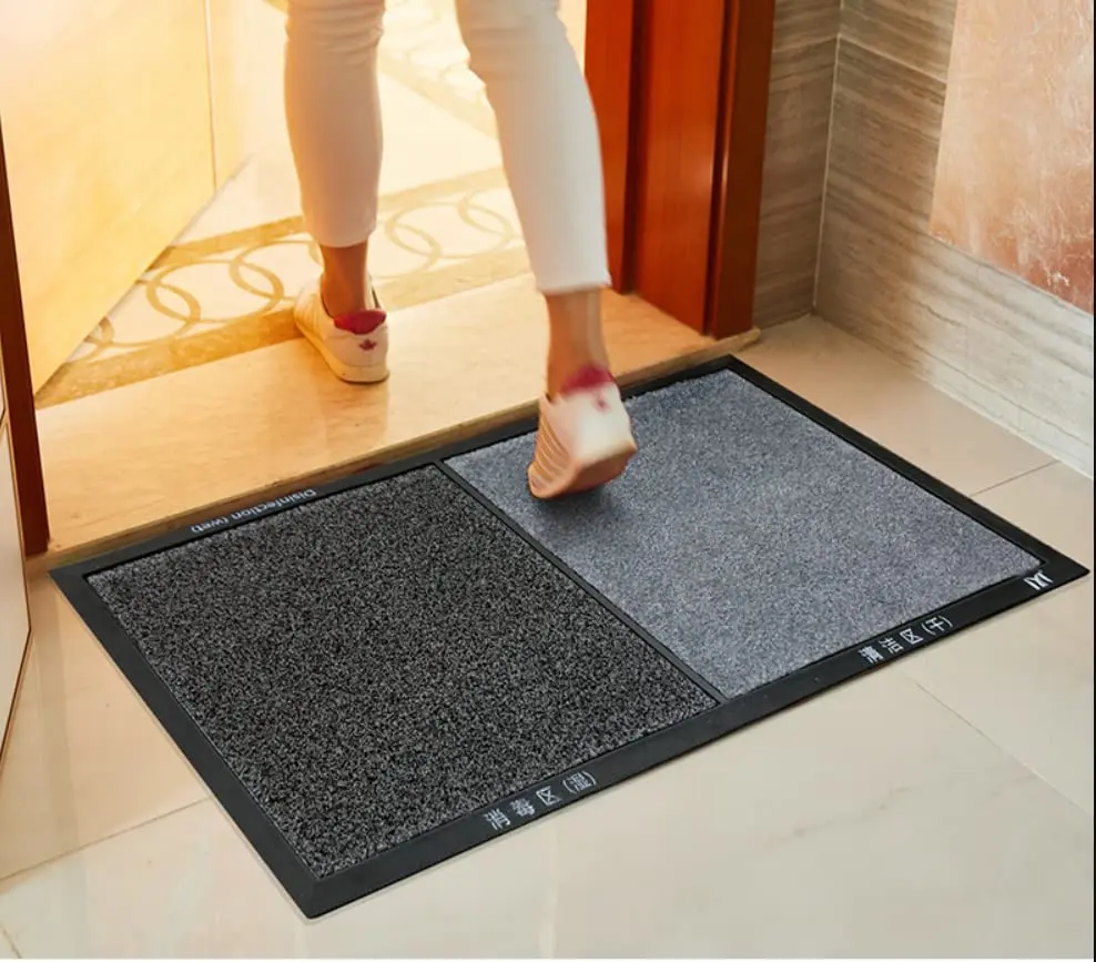 

【US Stock,delivery 3-5 days】2 in 1 Indoor Outdoor Door Mat Entrance way shoe sole cleaning rug