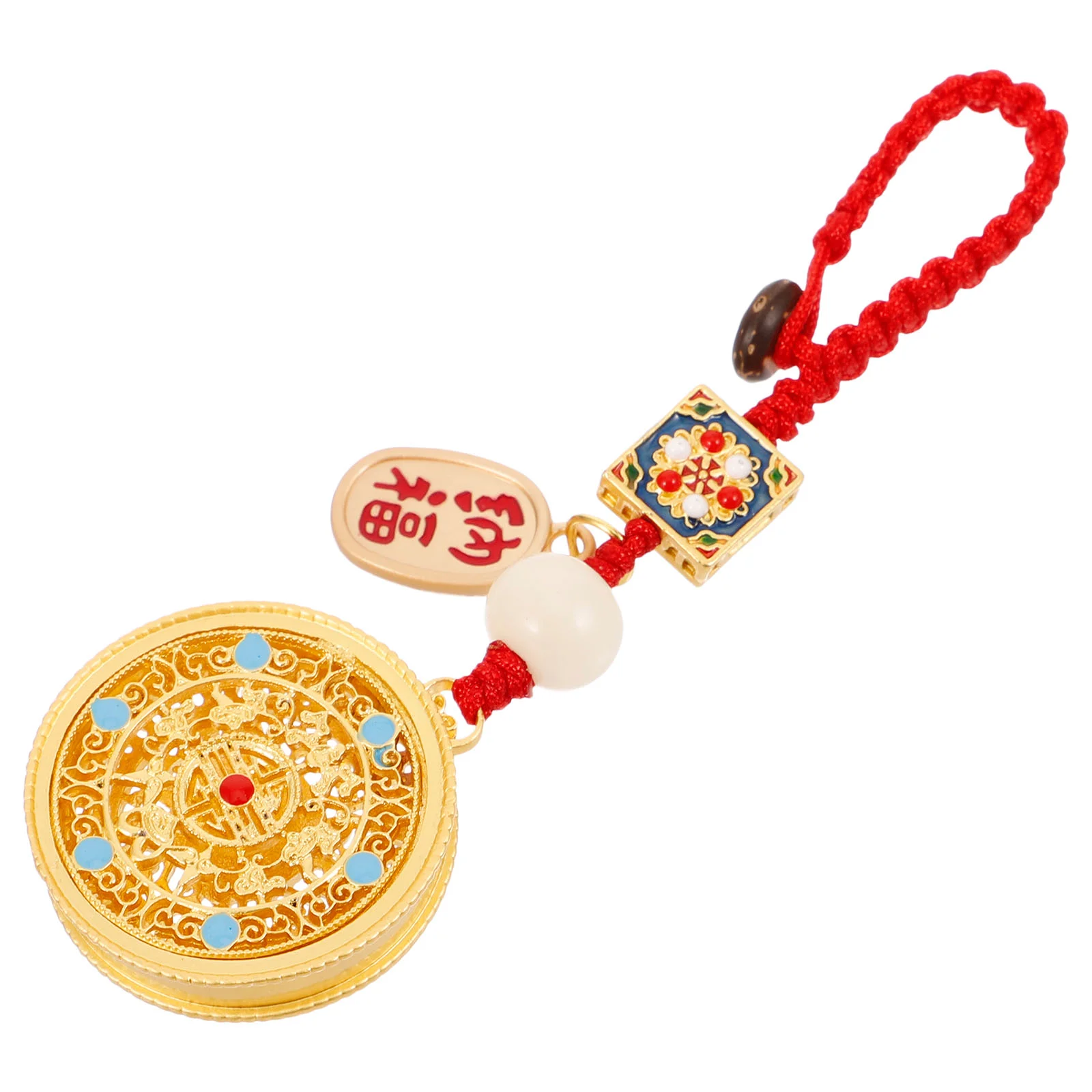 

Key Chain God of Wealth Ornaments for Car Keys Women Keychain Pendant Decoration Unique Keychains and