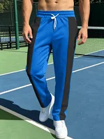 Pantalon long de sport confortable et respirant pour homme, printemps-été, avec motif patchwork et poches - Pantalon de fitness et de camping 6