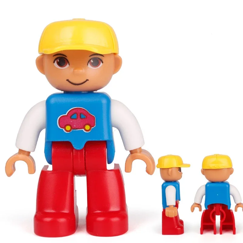 Deluxe City Action Figures Family Playset - Building Block Toys