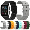 Sports Silicone Strap for Amazfit Bip S Smart Watch Band GTS 4 2 Mini 3 2E Bracelet Bip 5/U Pro/ GTR 42mm GTR 4 47mm Correa Belt