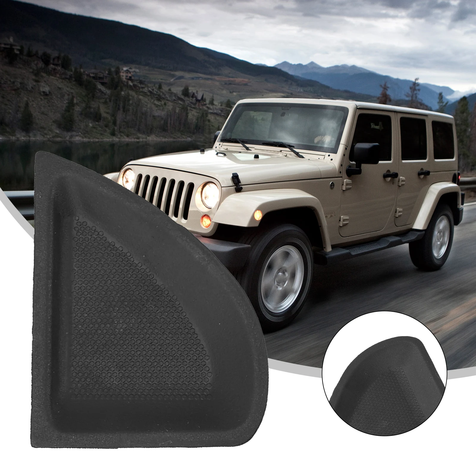 

1x For JEEP-CHEROKEE 2014-2020 FRONT RIGHT DOOR PULL CUP MAT Brand New And High Quality Interior Parts For Armrests #1WF22DX9AC
