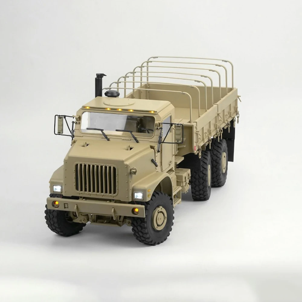 CROSSRC 1/12 RC 자동차, TC6 6X6 6WD 키트, 전기 리모컨 모델 자동차 시뮬레이션, 군용 트럭, 성인 어린이 장난감, 크롤러 자동차