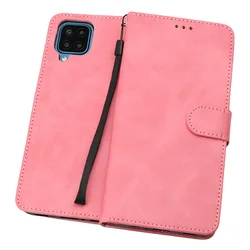 Leather Flip Wallet Case - Versatile Style and Protection - Galaxy A40 (Pink)