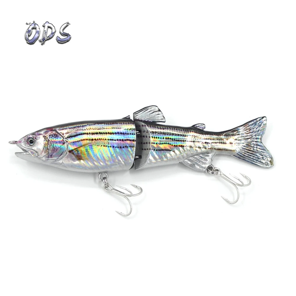 2 section glider bait 7inch mult jointed fishing lure good quality