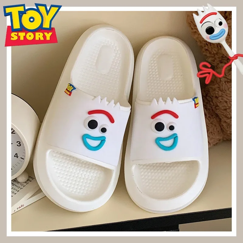 Disney Toy Story Forky Slippers Cute Cartoon Summer Soft Sole
