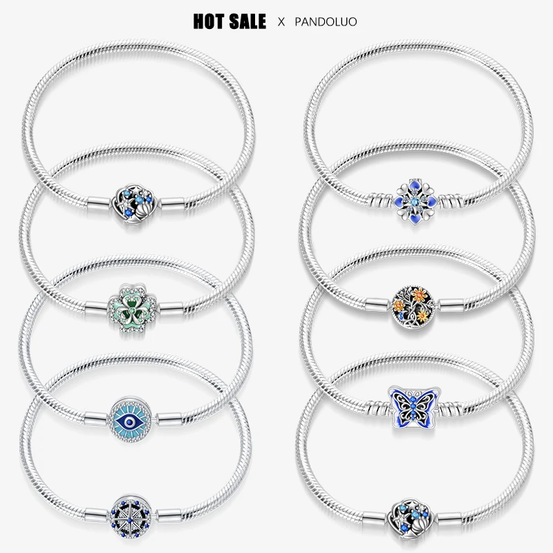 

Новинка 2024, оригинальные круглые подвески в виде глаза дьявола, подходящие для браслета Пандоры, женское Ювелирное Украшение, яркие подарки на день рождения