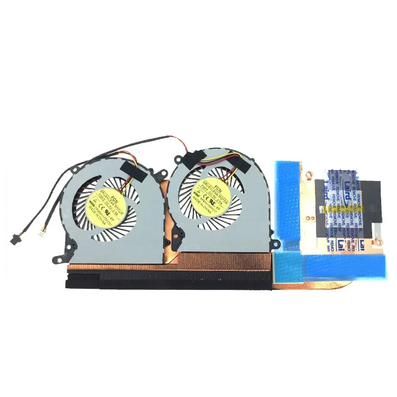 

New Genuine Laptop Cooler CPU GPU Cooling Fan For Hasee Z7-i78172R2 Z7-i78154S2 Z7M-i78172D1 Z7M-i78172R1