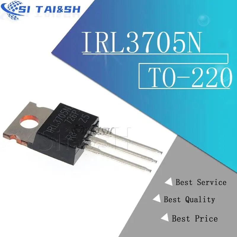 10pcs Irl3705n Irlb8721 Hfa15tb60 Irf3808 Irf4227 Lm317t Irf3205 ...