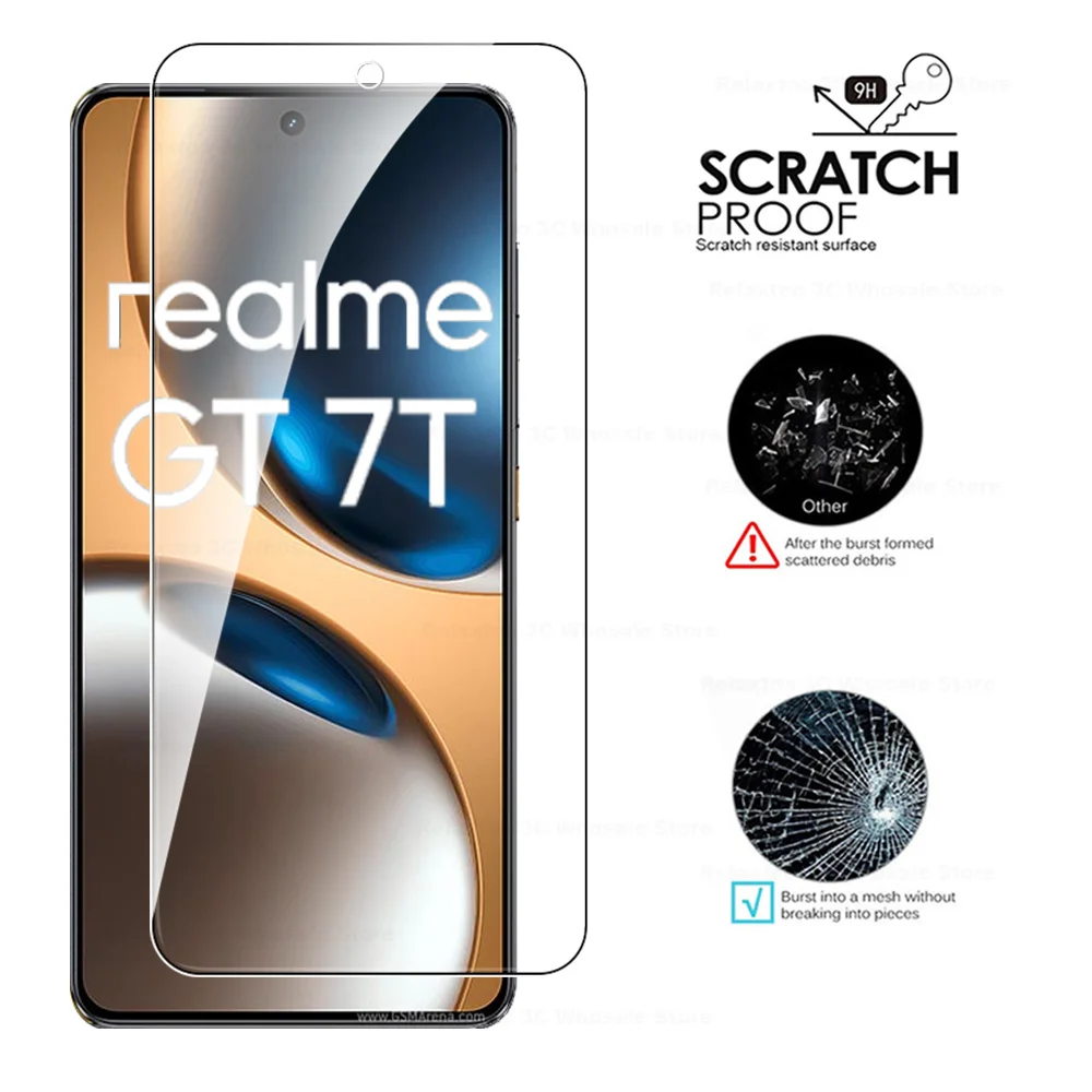 Tempered Glass Screen Protector for Realme GT Series - 2 Pack
