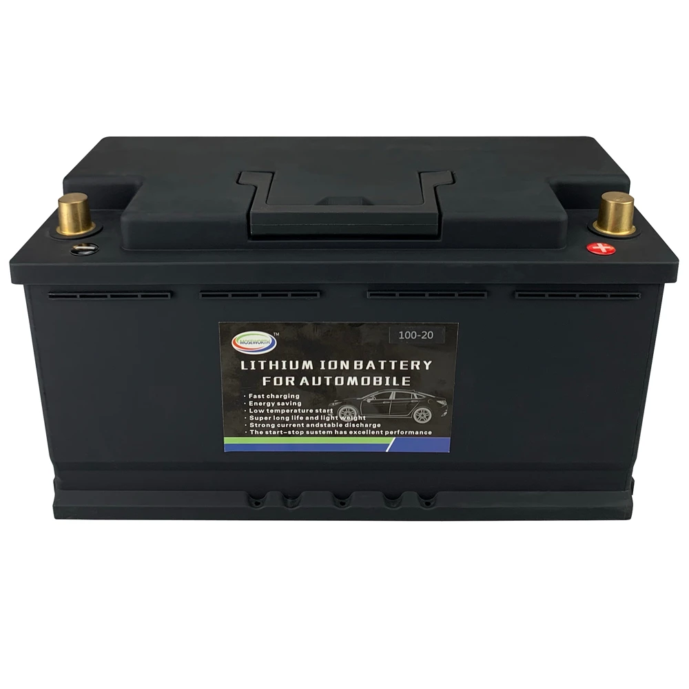 100-20 Batteria Per Auto 12V Cca1900 Batterie Al Litio Ferro Fosfato Power Bank Per Alimentatore Di Avviamento Di Emergenza Per Barche Per Auto