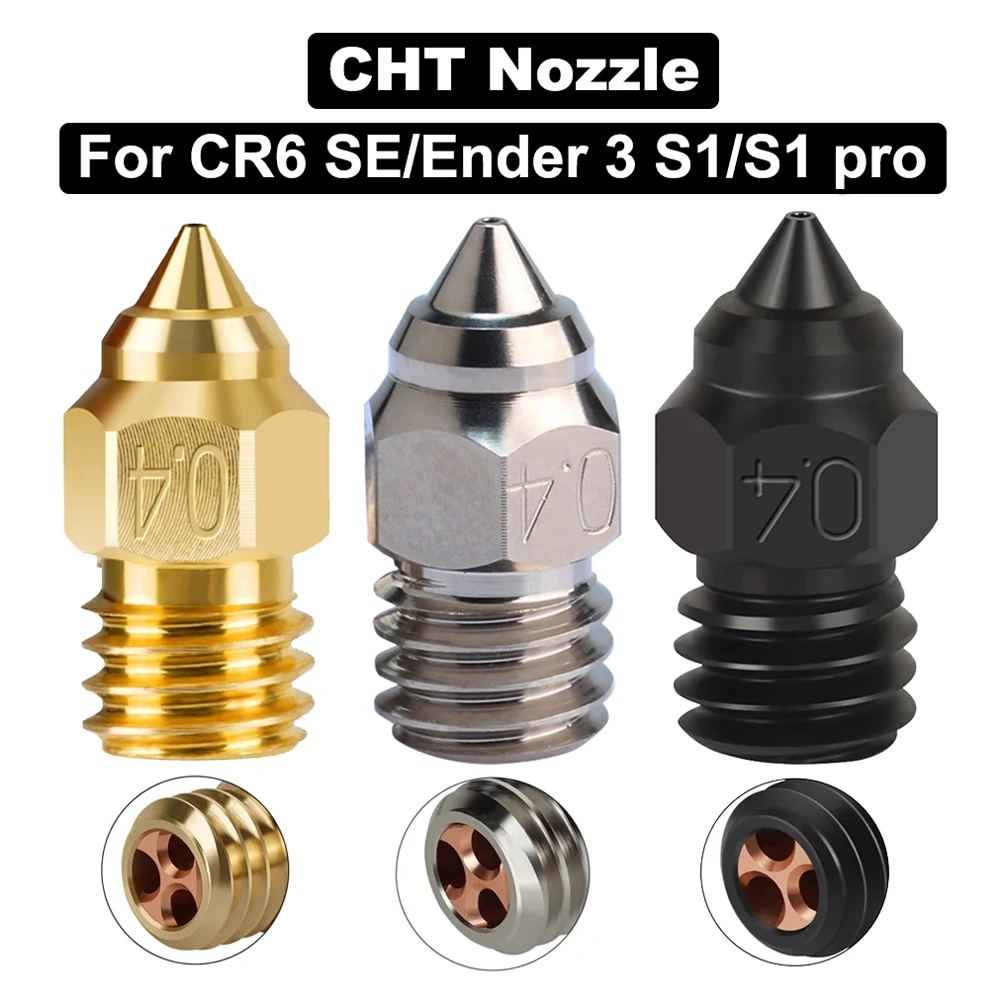 엔더 3 V2 네오 엔더 3 네오 엔더 3 맥스 네오 CR6 SE CR5 프로 엔더 3 S1 프로 V2 엔더 5 CR10 용 CHT 깍지, 3D 프린팅 부품, 5 개, 10 개
