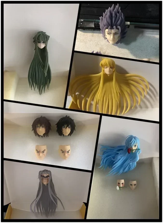 

LC Saint Seiya Миф Ткань потерянный холст Телец весы Asumita Hasgard Odysseus Degel Albafica голова Лепка экшн-фигурка игрушка