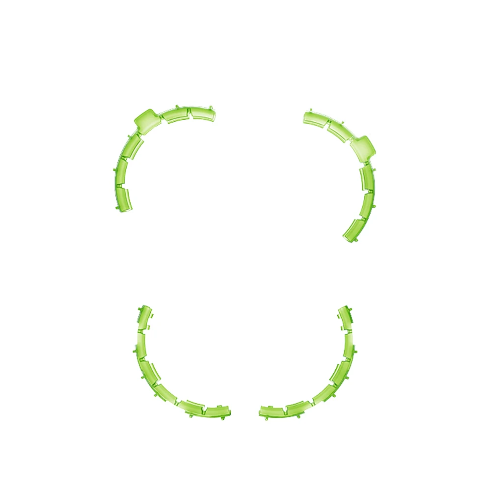 Protège-cadre anti-collision TPU pour DJI Flip - Noir/Vert