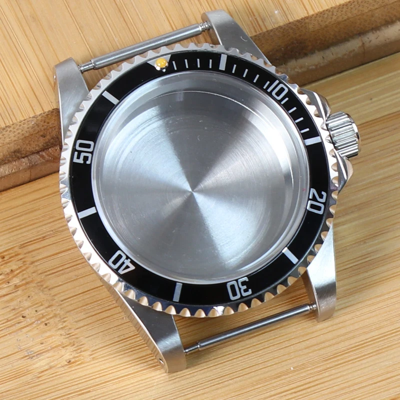 Vintage 39.5mm Sapphire Glass Watch Case