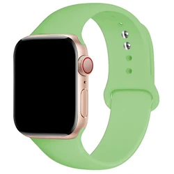 Premium Sports Silicone Watch Band - Durable & Stylish Bracelet Replacement - M - L (49 Official mint)