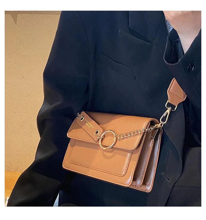 Bolsas de Ombro de Corrente de Moda para as Mulheres de Luxo Couro do Plutônio Bolsa do Mensageiro da Aleta Todo o Jogo Bolsas das Senhoras Crossbody Bolsa Pequeno Design 12 Computers & Electronics
