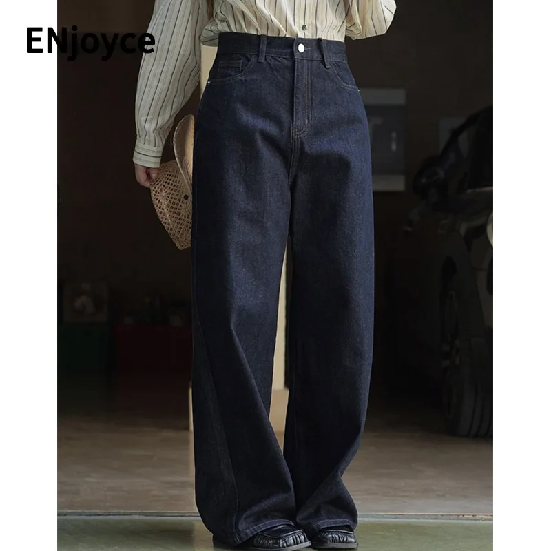 enjoyce-women-basic-cotton-straight-denim-baggy-pants-korean-fashion-loose-high-waist-wide-leg-jeans-ladies-trousers-spring-fall