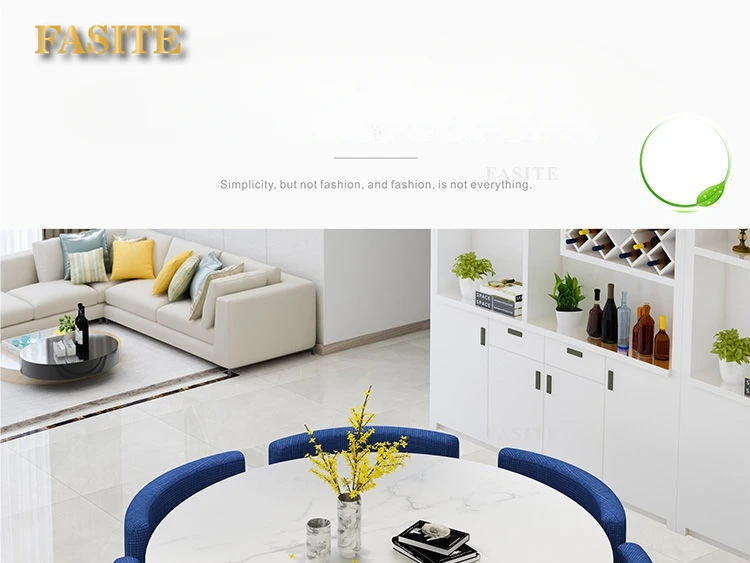 Description Picture 2 of itemCommercial Store Negotiation Reception Home 6 People Round Simple Dining Table And Chair Combination Multifunction Furniture HY