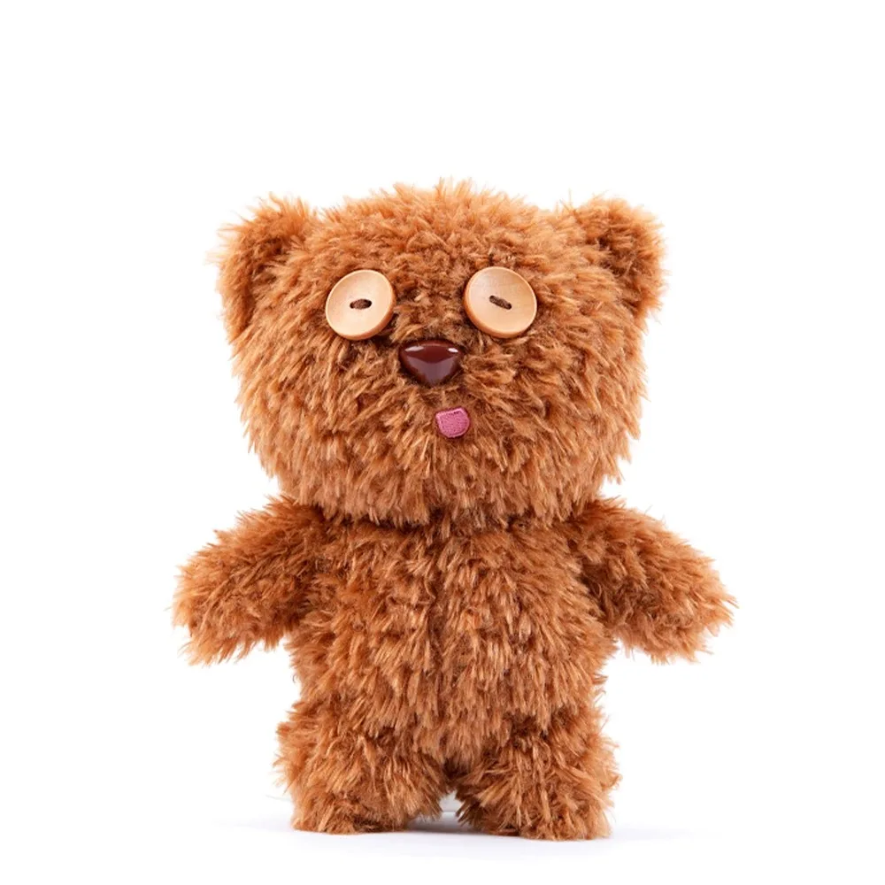 Minion TIM Bear Plush Toy Fluffy Bobs Teddy Bear Plushies Pillow Cute Bear Doll Bag Pendant Children's Room Decor Xmas Kid Gift