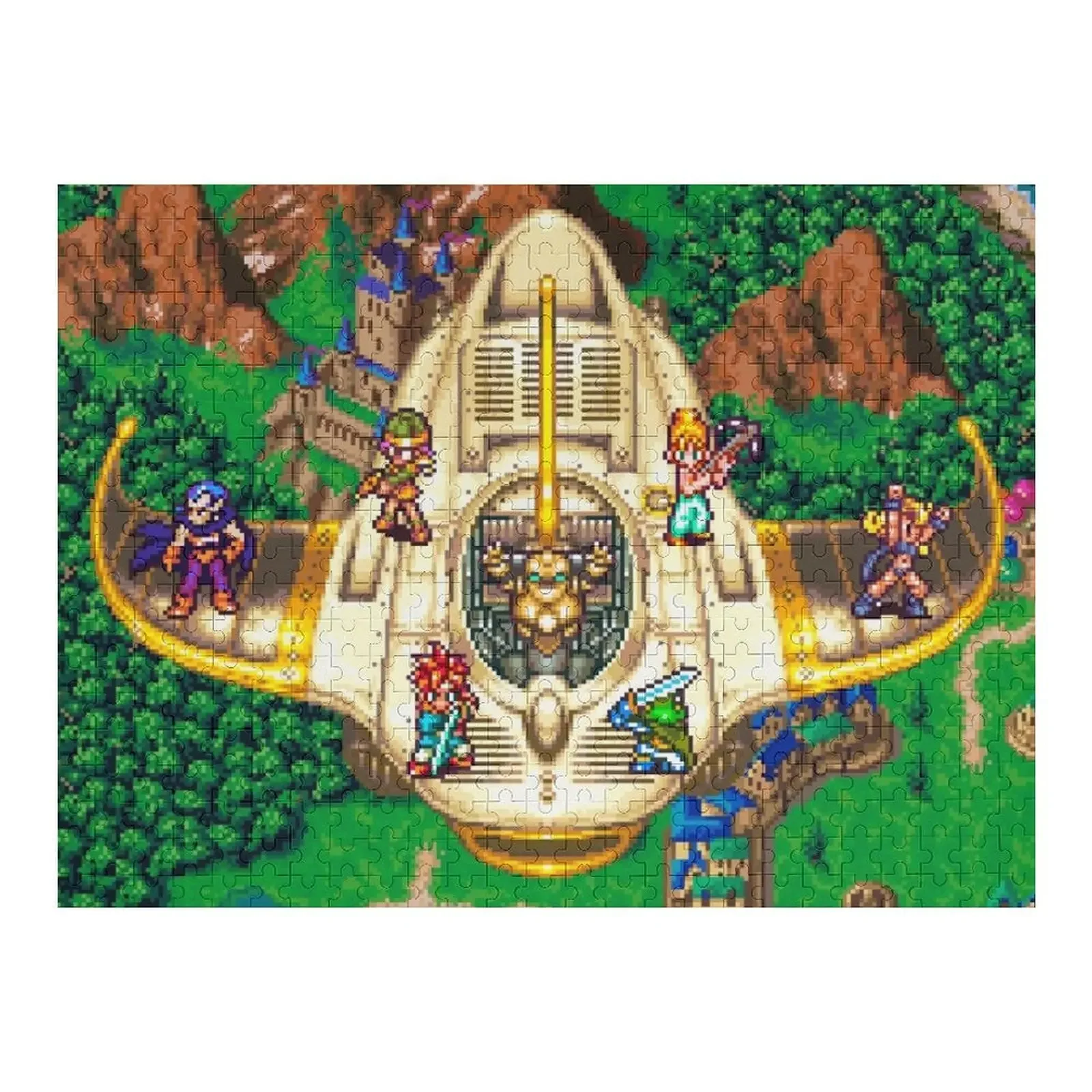 Chrono Trigger Epoch Jigsaw Puzzle With Photo Animal Wood Name Puzzle